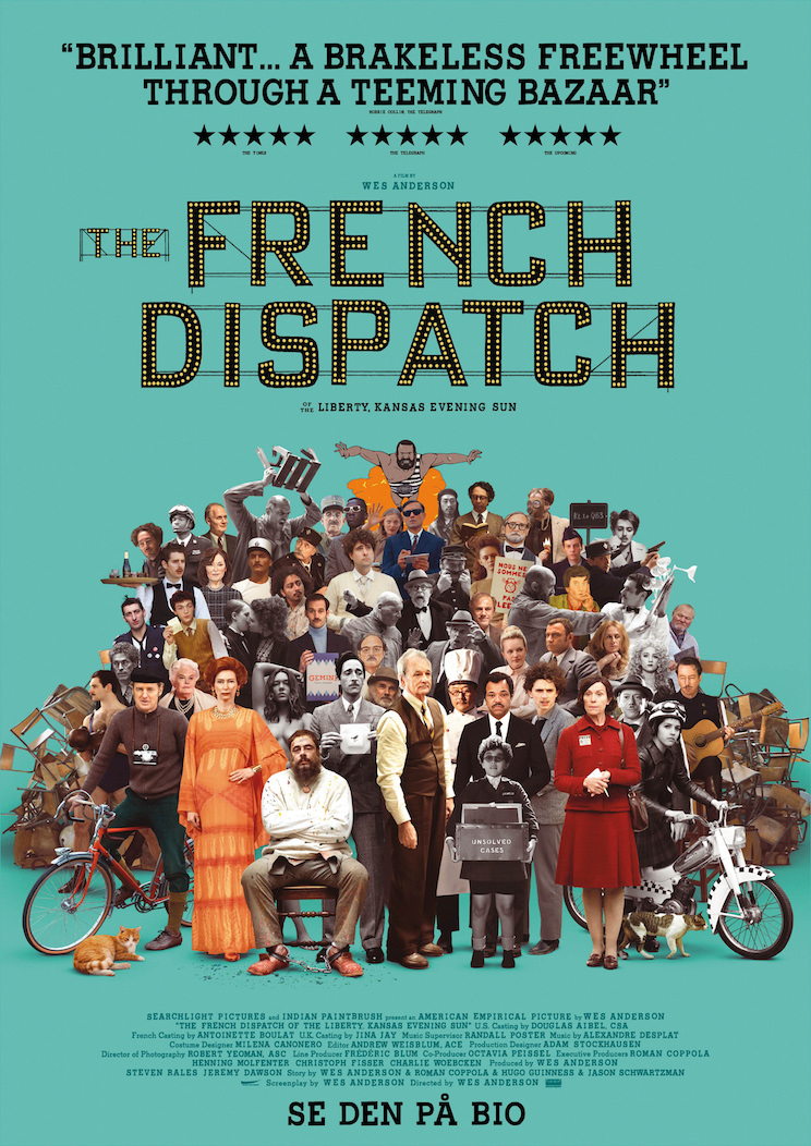 Omslag till filmen: The French Dispatch